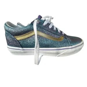 Vans Old School kids Ombré Glitter Skate Shoes