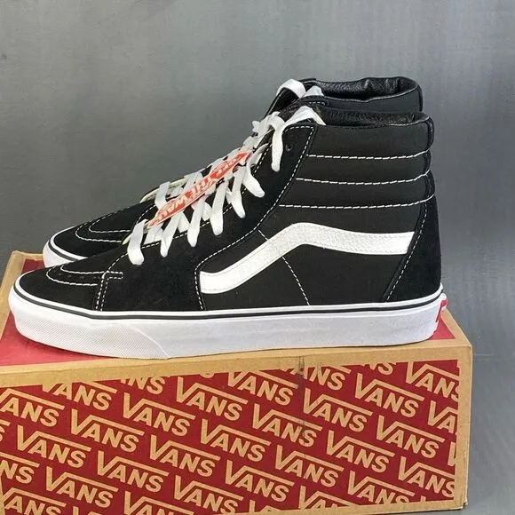 Vans Old Skool Sk8-hi Sneaker Shoes mens size 8 New (womens 9.5)