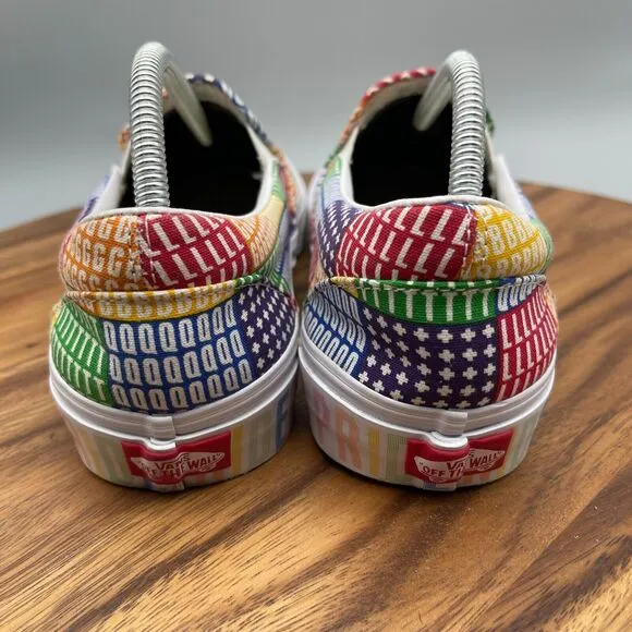 Vans Pride Shoes Mens Size 10 Classic Slip On Pride Skate Sneakers 507698