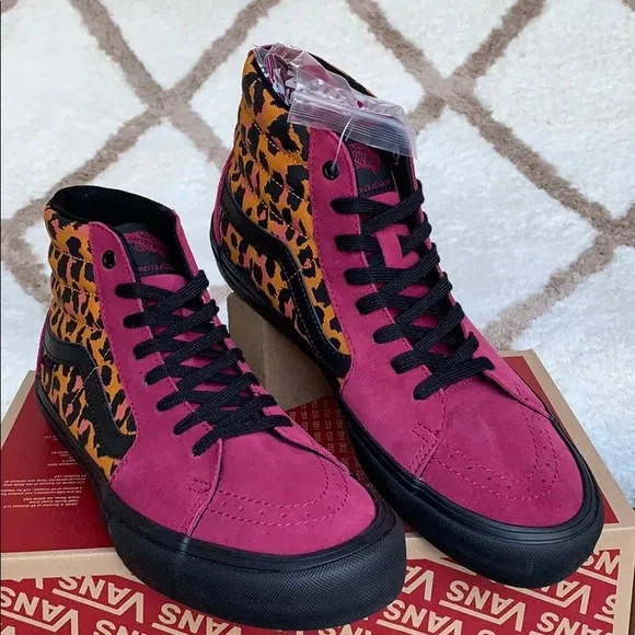 VANS SH8-HI PRO PUNK BEST RED/BLACK MEN’S