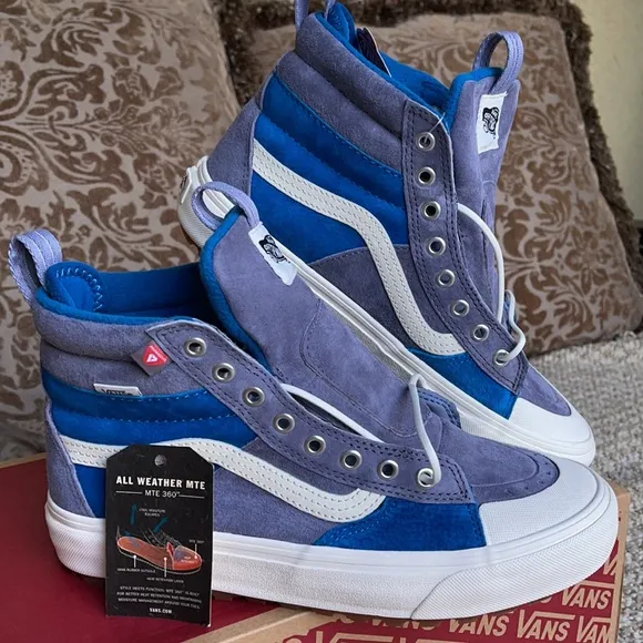 Vans Sk8-Hi Mte 2.0 Dx Blue Block/Marshmallow WMNS