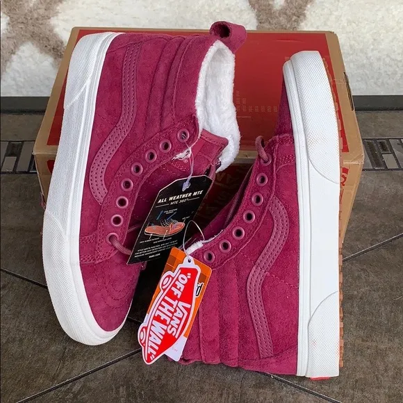 VANS SK8-Hi Mte Dry Rose/Marshmallow WMNS