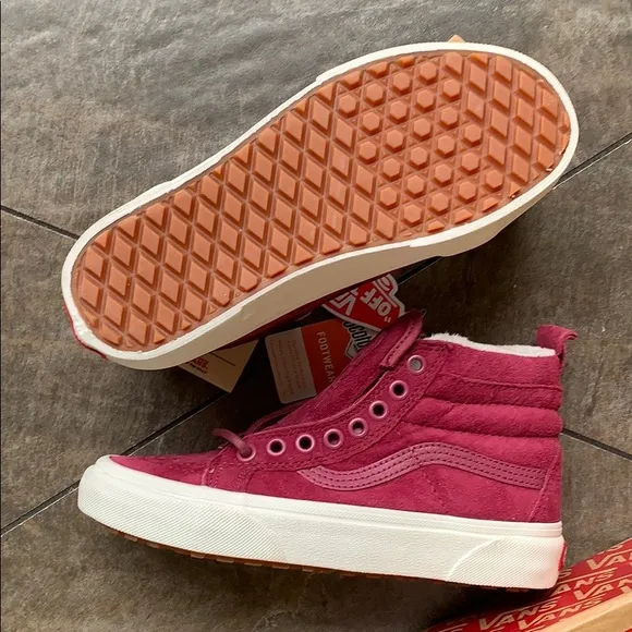 VANS SK8-Hi Mte Dry Rose/Marshmallow WMNS
