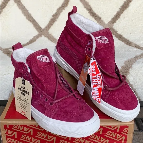 VANS SK8-Hi Mte Dry Rose/Marshmallow WMNS