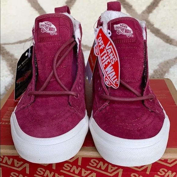 VANS SK8-Hi Mte Dry Rose/Marshmallow WMNS