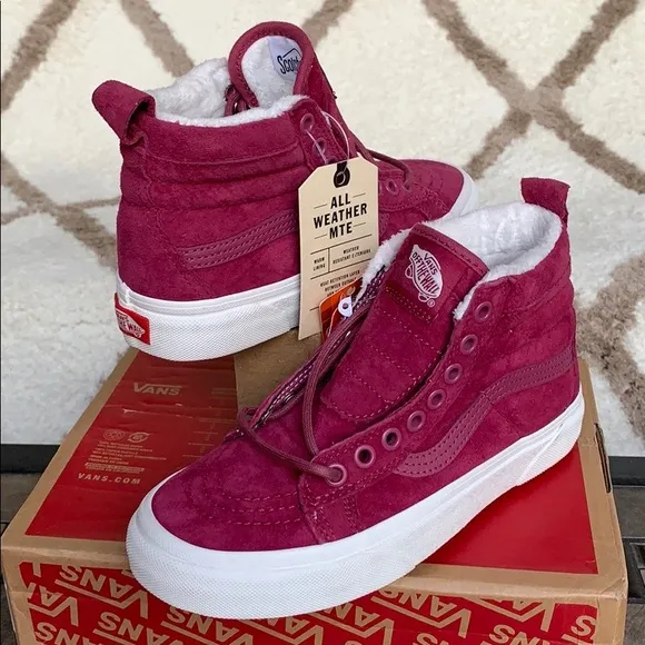 VANS SK8-Hi Mte Dry Rose/Marshmallow WMNS