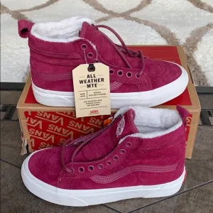 VANS SK8-Hi Mte Dry Rose/Marshmallow WMNS