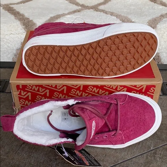 VANS SK8-Hi Mte Dry Rose/Marshmallow WMNS