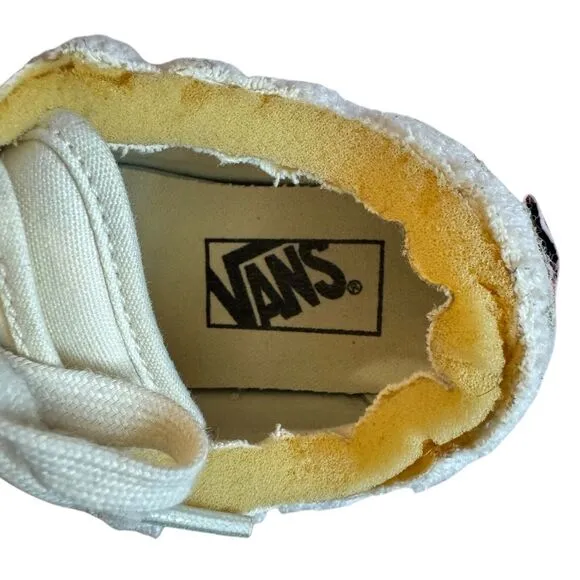 Vans Sz Womens 5.5 Mens 4 Rare Old Skool Cap LX Deconstructed Cream Pink