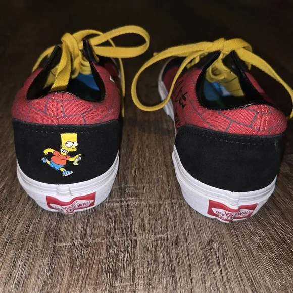 Vans The Simpsons Shoes El Barto Bart Simpson Shoes Kids/Children Size 1.5