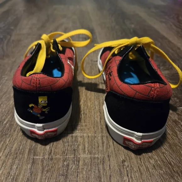 Vans The Simpsons Shoes El Barto Bart Simpson Shoes Kids/Children Size 1.5