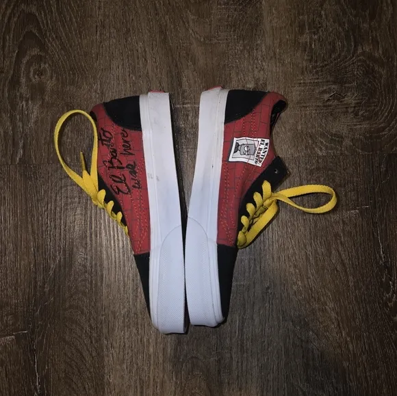 Vans The Simpsons Shoes El Barto Bart Simpson Shoes Kids/Children Size 1.5