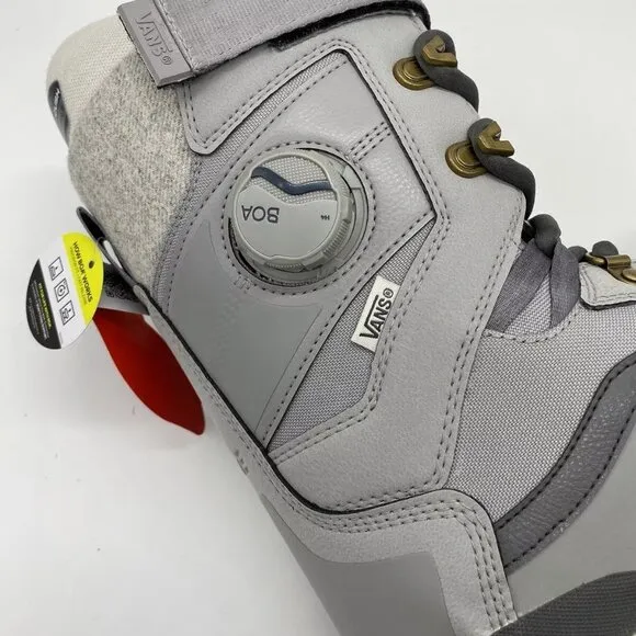 Vans Women’s Luna Ventana Pro Snowboard Boots Size 9.5 Grey Marshmallow.…