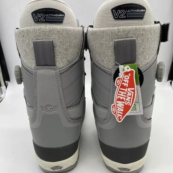 Vans Women’s Luna Ventana Pro Snowboard Boots Size 9.5 Grey Marshmallow.…