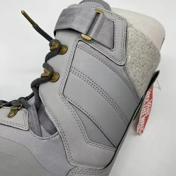 Vans Women’s Luna Ventana Pro Snowboard Boots Size 9.5 Grey Marshmallow.…