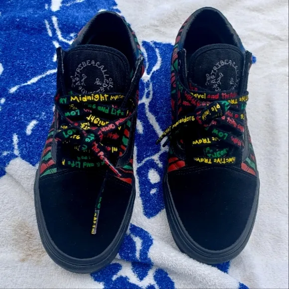Vans x A Tribe Called Quest Old Skool Shoes US Mens Sz 9.5 RARE EXCELLENT COND.