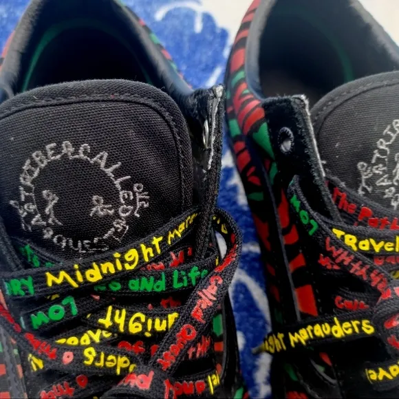 Vans x A Tribe Called Quest Old Skool Shoes US Mens Sz 9.5 RARE EXCELLENT COND.