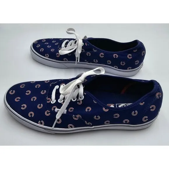 Vans x MLB Off the Wall Authentic Chicago Cubs Men's Size 13 Blue Sneakers