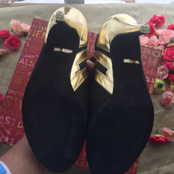 Very Fine Stiletto Dance Booties Sz 9.5