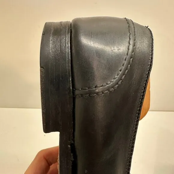 VERY GOOD Alden 681 Black Calf Full Strap Slip-On Penny Loafer 10.5 Narrow AA/B