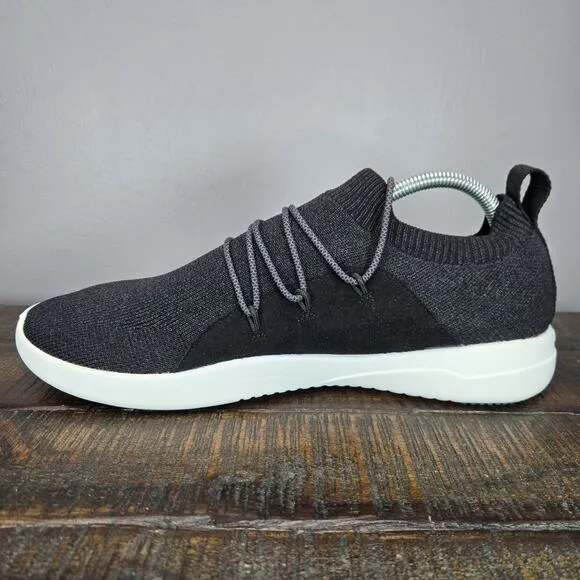 Vessi Cityscape Classic Mens Size 11 Lace Up Waterproof Shoes Sneakers Black