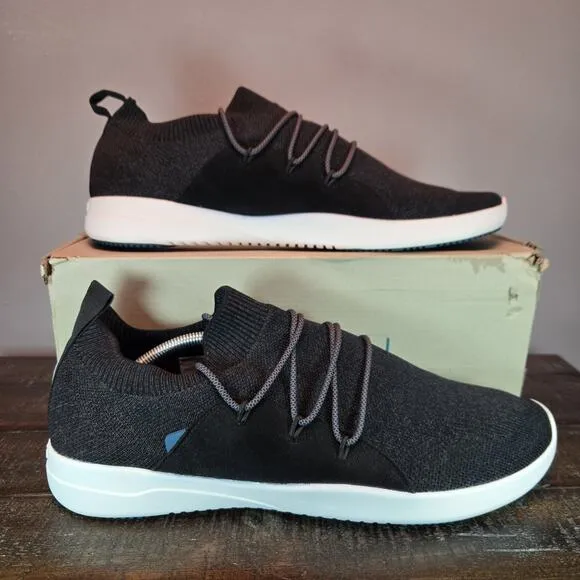 Vessi Cityscape Classic Mens Size 14 Lace Up Waterproof Shoes Sneakers Black