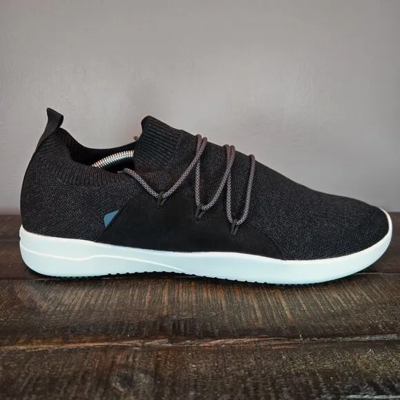 Vessi Cityscape Classic Mens Size 14 Lace Up Waterproof Shoes Sneakers Black