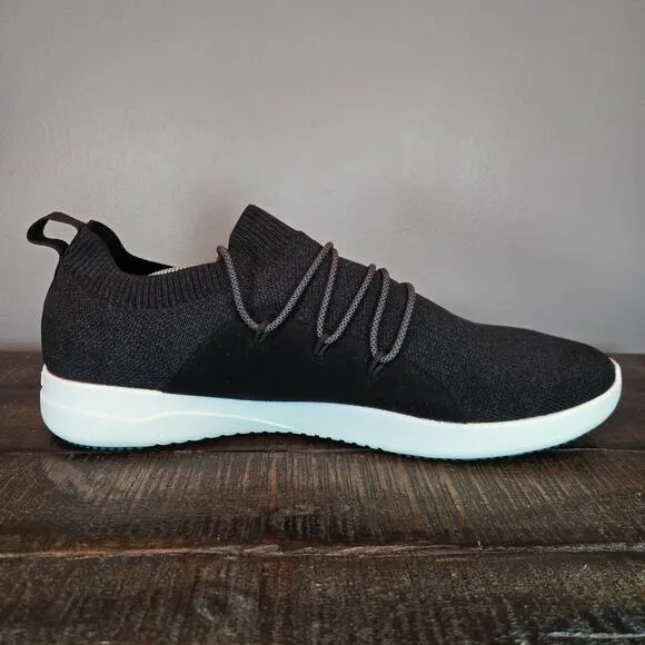 Vessi Cityscape Classic Mens Size 14 Lace Up Waterproof Shoes Sneakers Black