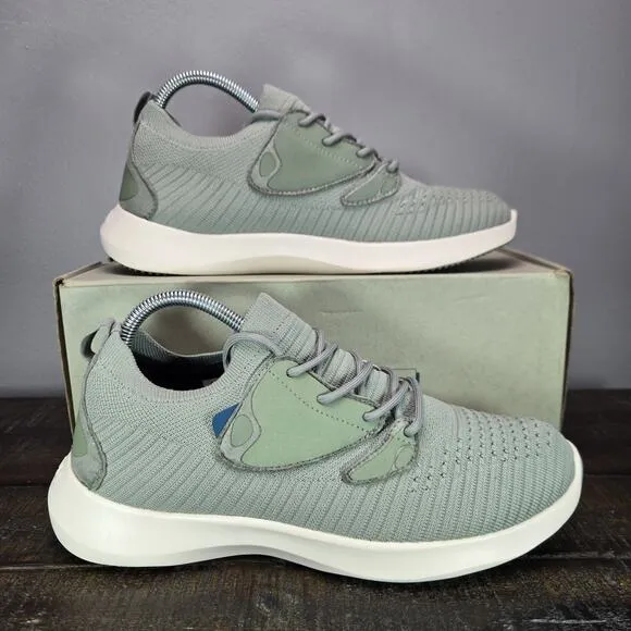 Vessi Everyday Move Mens Size 8 Lace Up Waterproof Shoes Sneakers Algae Green