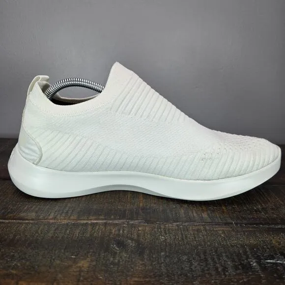Vessi Everyday Move Slip On Mens Size 11 Waterproof Shoes Sneakers White