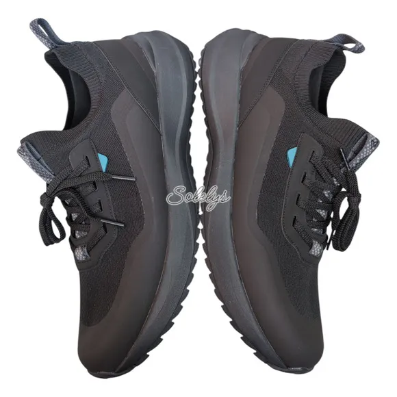 Vessi Stormburst Low Top Original Black Waterproof Lightweight Sneaker Mens 14