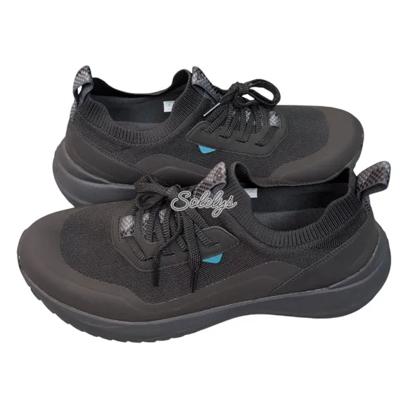 Vessi Stormburst Low Top Original Black Waterproof Lightweight Sneaker Mens 14