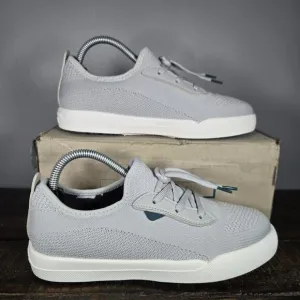 Vessi Weekend Sneaker Kids Size J4 Waterproof Shoes Sneakers Grey White