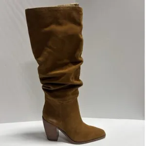 Vince Camuto Women’s Aprine Brown Slouch Boot, Size 6.5 M