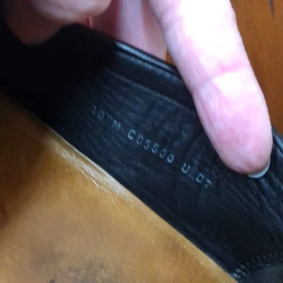 Vintage Cole Haan Black Leather Loafers Casual Dress Shoes