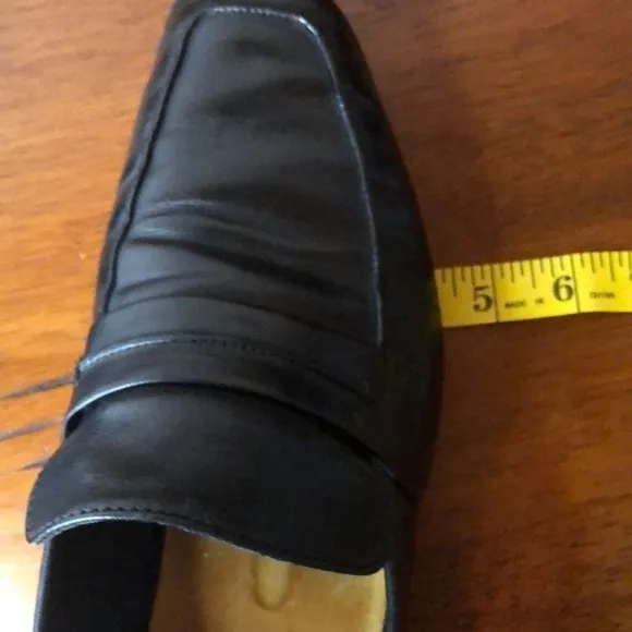 Vintage Cole Haan Black Leather Loafers Casual Dress Shoes