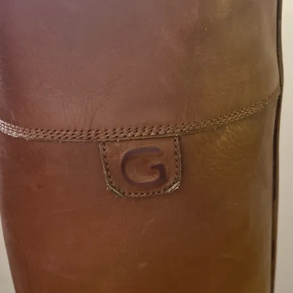 Vintage Gucci Men’s Brown Leather Crepe Sole Boots
