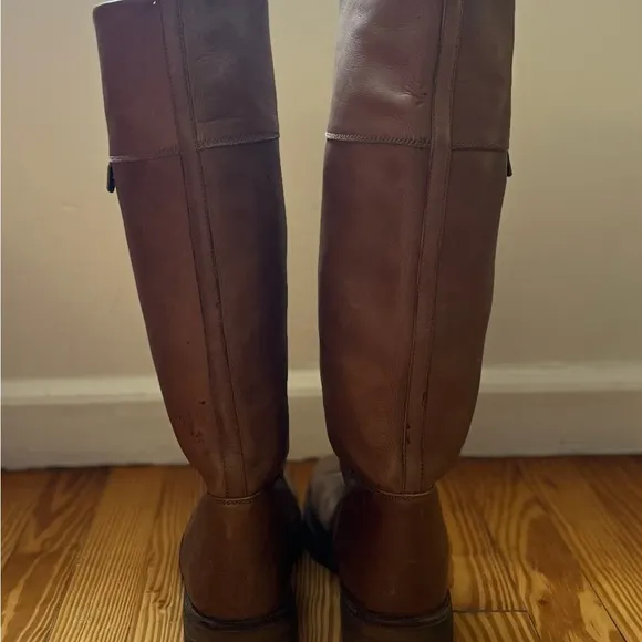 Vintage Gucci Men’s Brown Leather Crepe Sole Boots