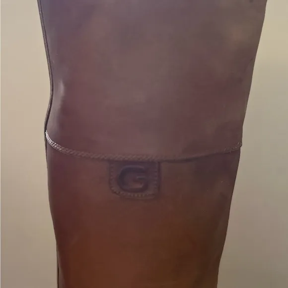 Vintage Gucci Men’s Brown Leather Crepe Sole Boots