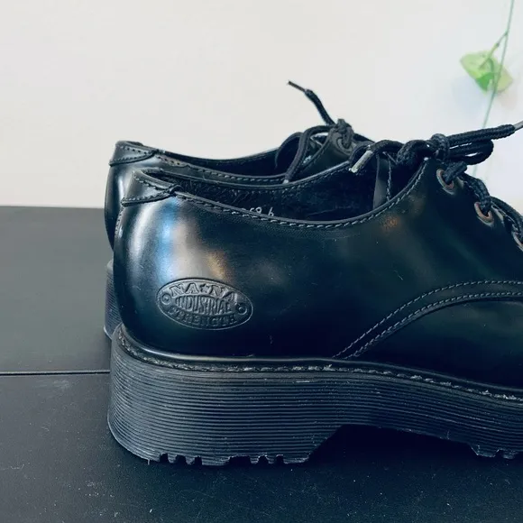 Vintage leather NANA industrial strength boots