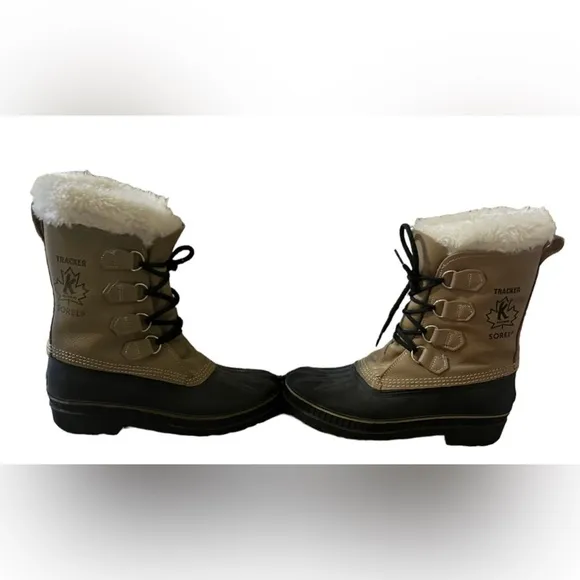 Vintage Sorel Kaufman tracker Mens snow boots Sz 8