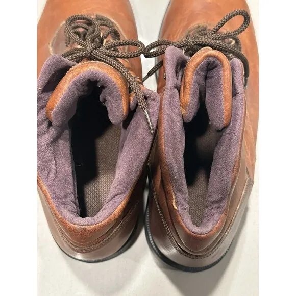 Vintage Steel toe Red Wing Brown Leather Boots Size 13D 6676