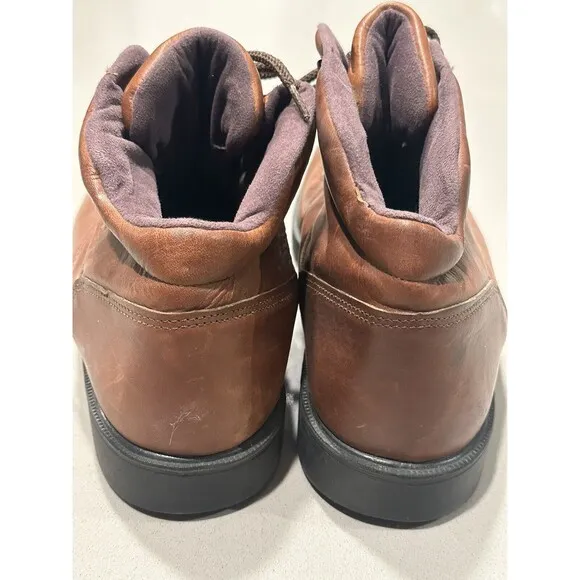 Vintage Steel toe Red Wing Brown Leather Boots Size 13D 6676