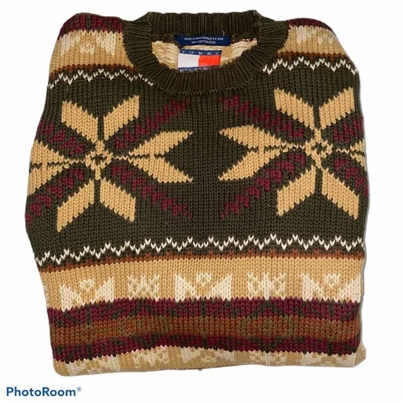 Vintage Tommy Hilfiger Oversized Sweater Large