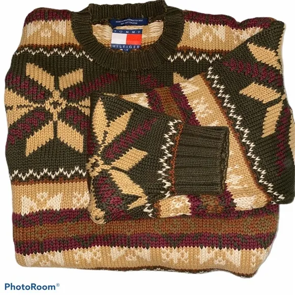Vintage Tommy Hilfiger Oversized Sweater Large