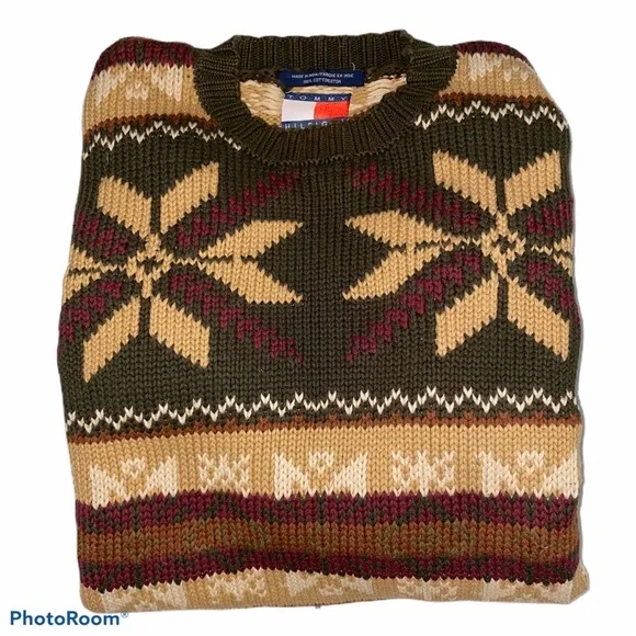 Vintage Tommy Hilfiger Oversized Sweater Large