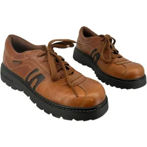 Vintage y2k Women's Brown Skechers Jammer Oxford Chunky Platform Shoes Sz 9