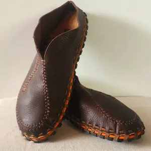 Vintage,07 Nike Considered ACG Slip-on Mule Brown Leather Men's Shoes 316445-231