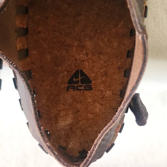 Vintage,07 Nike Considered ACG Slip-on Mule Brown Leather Men's Shoes 316445-231