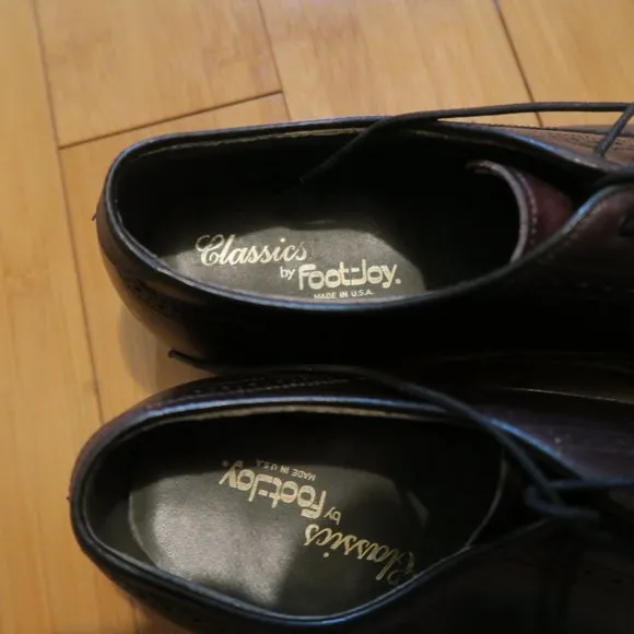 VTG FootJoy Classics Cap-Toe Half Brogue Oxford
